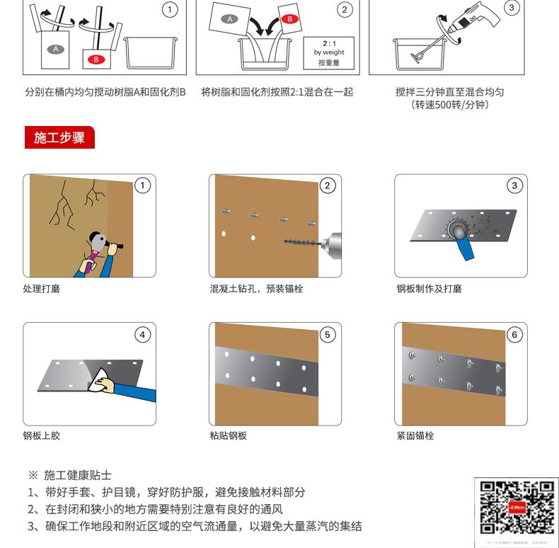 包钢中沙粘钢加固施工过程